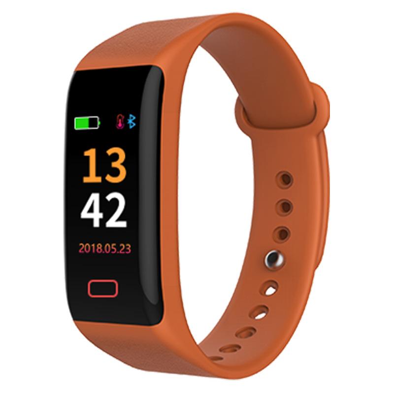 Tình yêu đặc biệt chăm sóc cho người già màn hình màu bluetooth thể thao chống nước vòng đeo tay thông minh theo dõi sức khỏe huyết áp nhịp tim giấc ngủ máy đếm bước