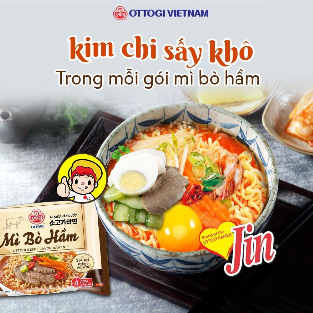 Mì Bò Hầm Ottogi 8 gói