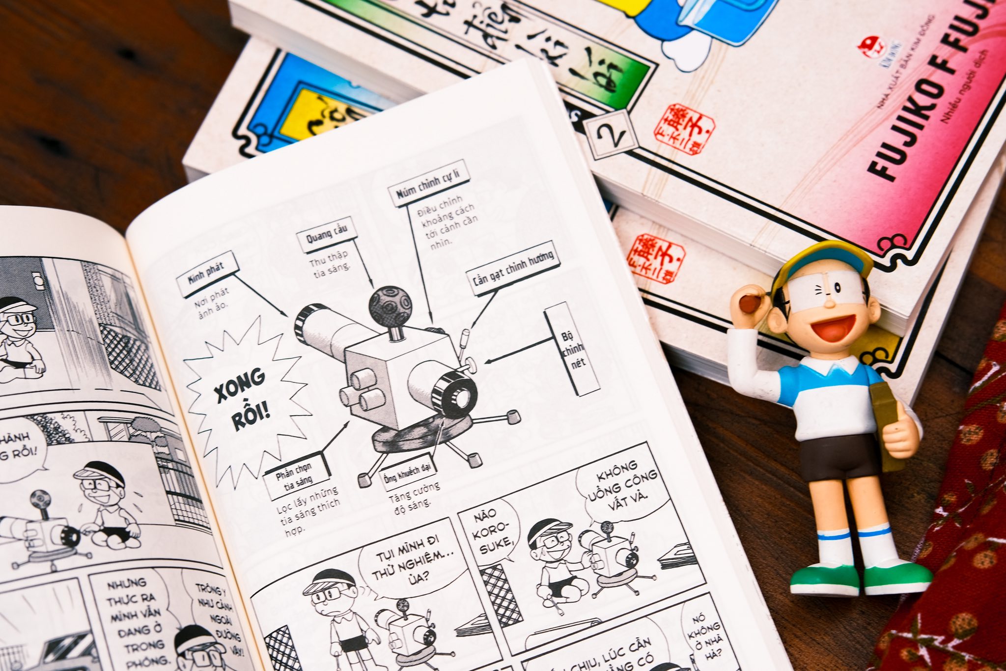 (Trọn bộ 3 tập, tặng sticker) CUỐN TỪ ĐIỂN KÌ BÍ - Fujiko F Fujio – NXB Kim Đồng