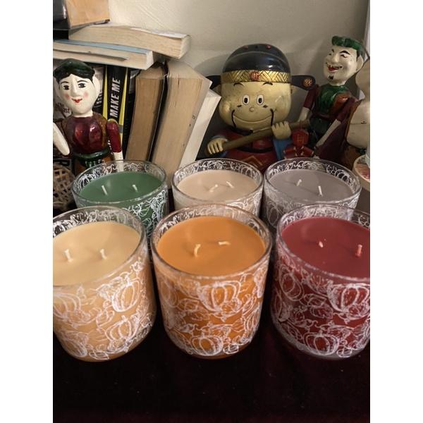 Nến thơm VNXK xuất Mỹ - 2 bấc ,3 bấc, sáp đậu nành. Soy wax scented candles made in Vietnam. 2-3 wicks