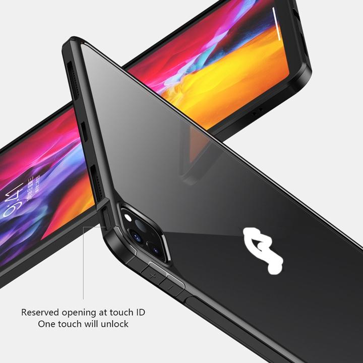 Ốp  cho iPad Pro 11, ốp iPad Pro 12.9 , iPad Air 4  TPU cao cấp lưng trong suốt - Mã TZAT922