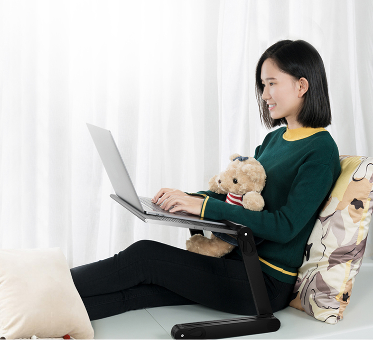 Bàn gấp ngồi giường 3 khúc