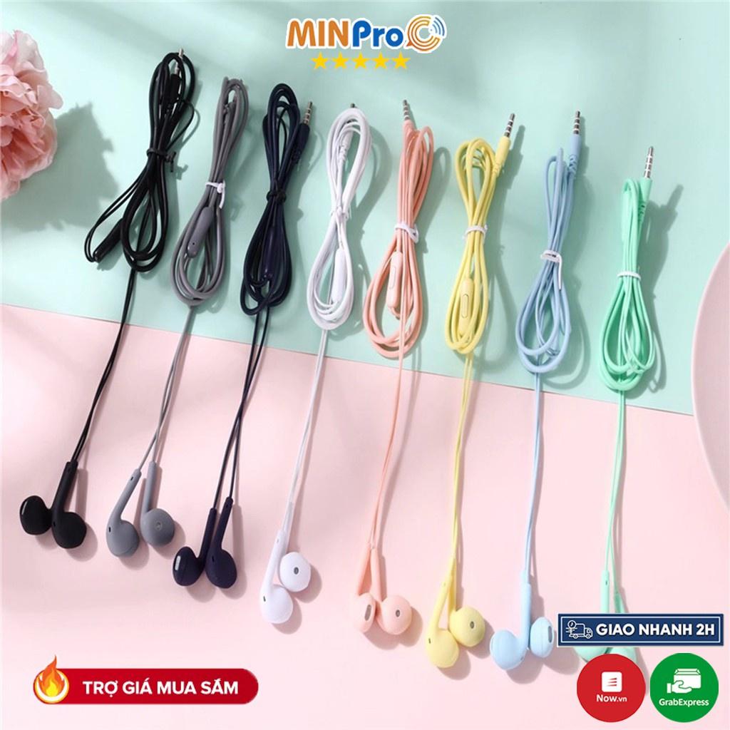 Tai nghe nhét tai có dây U19 chống ồn tích hợp micro chất lượng cao và jack cắm 3.5mm - MINPRO