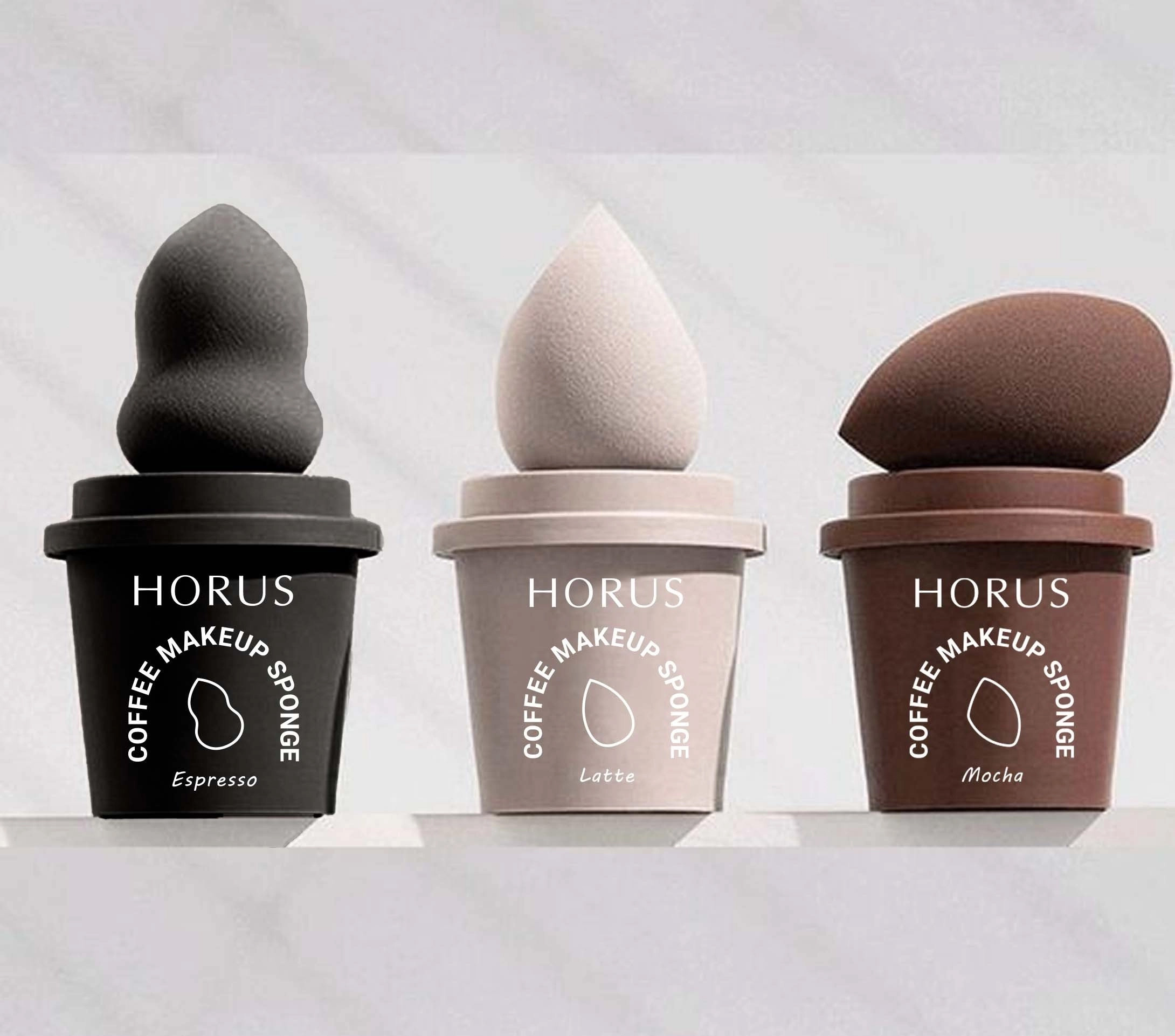 Mút Trang Điểm Horus Coffee Makeup Sponge