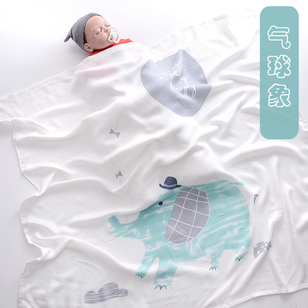Chăn đũi cho bé từ sơ sinh đến tiểu học chất liệu sợi tre thiên nhiên và sợi Cotton, loại siêu mềm mịn, KT: 110x110cm, Bamboo Home - hàng chính hãng BBH