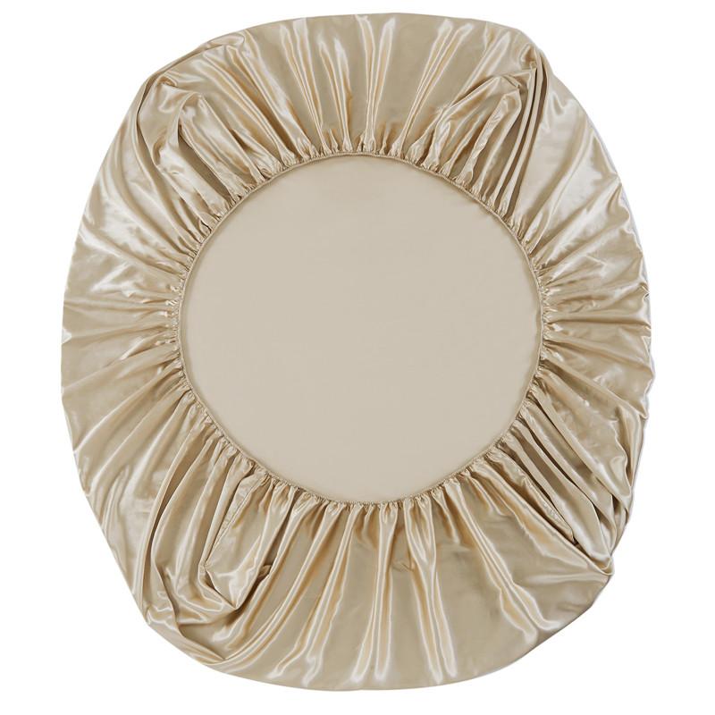 Lụa Satin Trang Bị Tấm Cao Cấp Bền Màu Bọc Nệm Thun Đôi Giường Giường Bao Nữ Hoàng Vương Kích Thước Teal