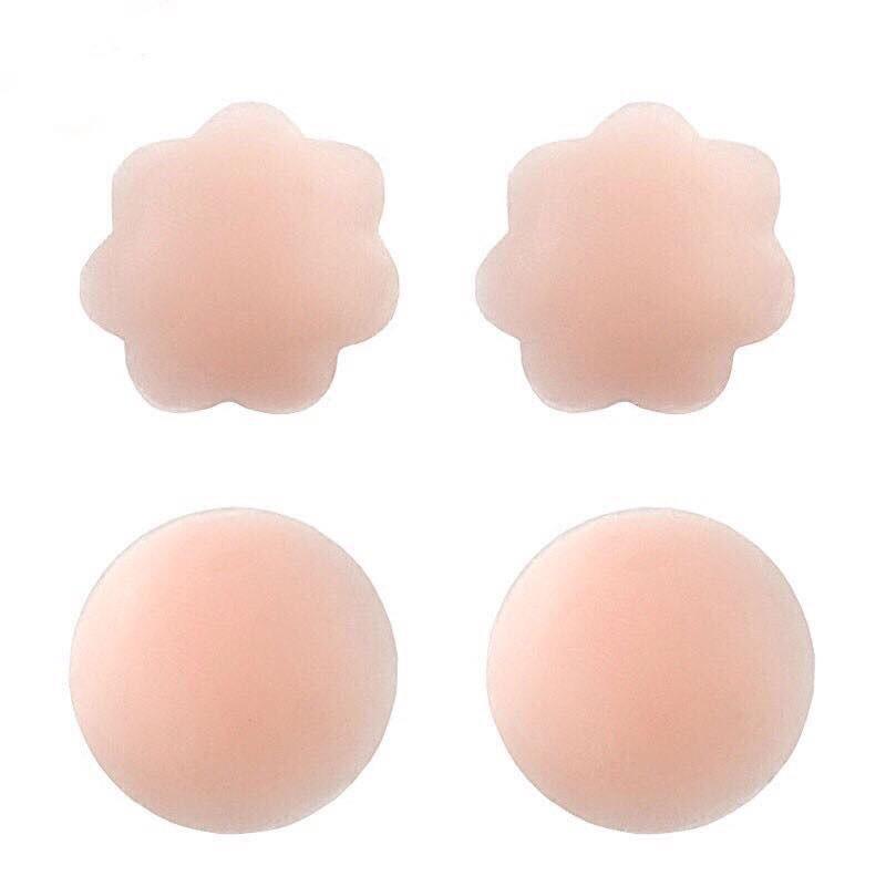 Hộp thiết 5 cặp dán ngực silicon hình hoa - giao mẫu ngẫu nhiên