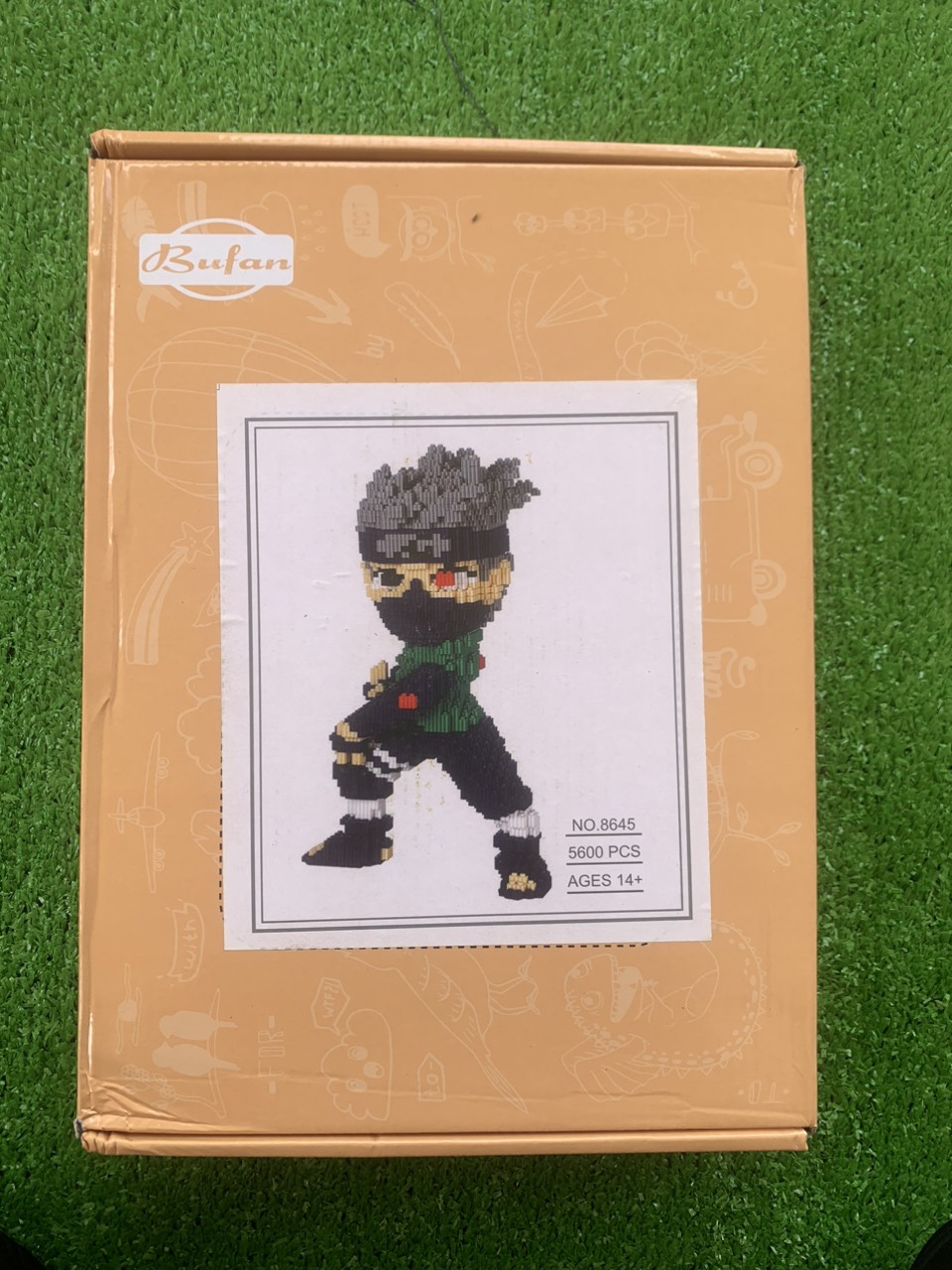 Bộ Mô Hình Đồ Chơi Lắp Ráp Xếp Hình 3D Nhân Vật Hoạt Hình Kakashi