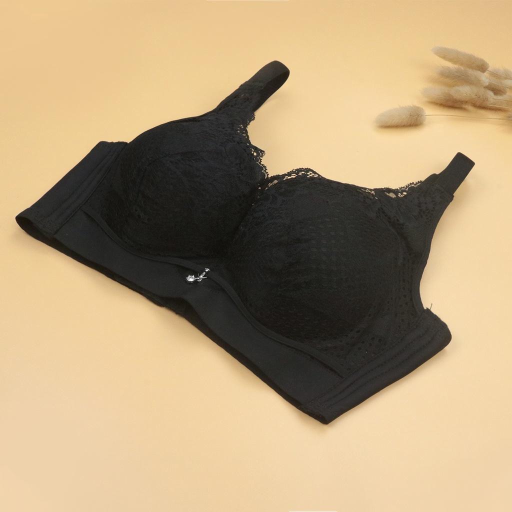 Áo Lót Nâng Ngực Nữ Không Gọng Bra Đệm Mút Mềm Dày LUPERI LUAL860 Bản 3 Móc Chắc Chắn Phối Ren Cho Người Ngực Vừa Và Nhỏ