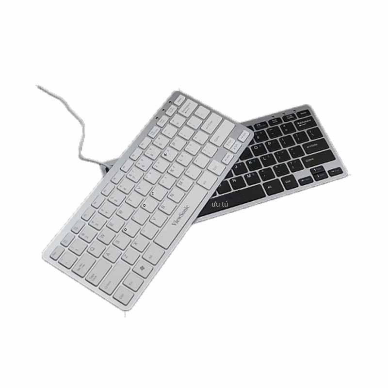 Đảm Bảo Chất Lượng ViewSonic KU855 Chocolate Có Dây Slim Notebook USB Mini Tắt Tiếng Bàn Phím Bên Ngoài Máy Thiết Bị