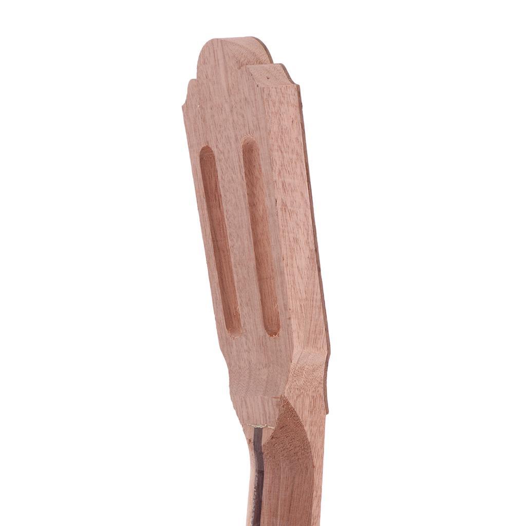 Finest Rosewood Classical Guitar Neck Headstock Unfinished Guitars Accessory
