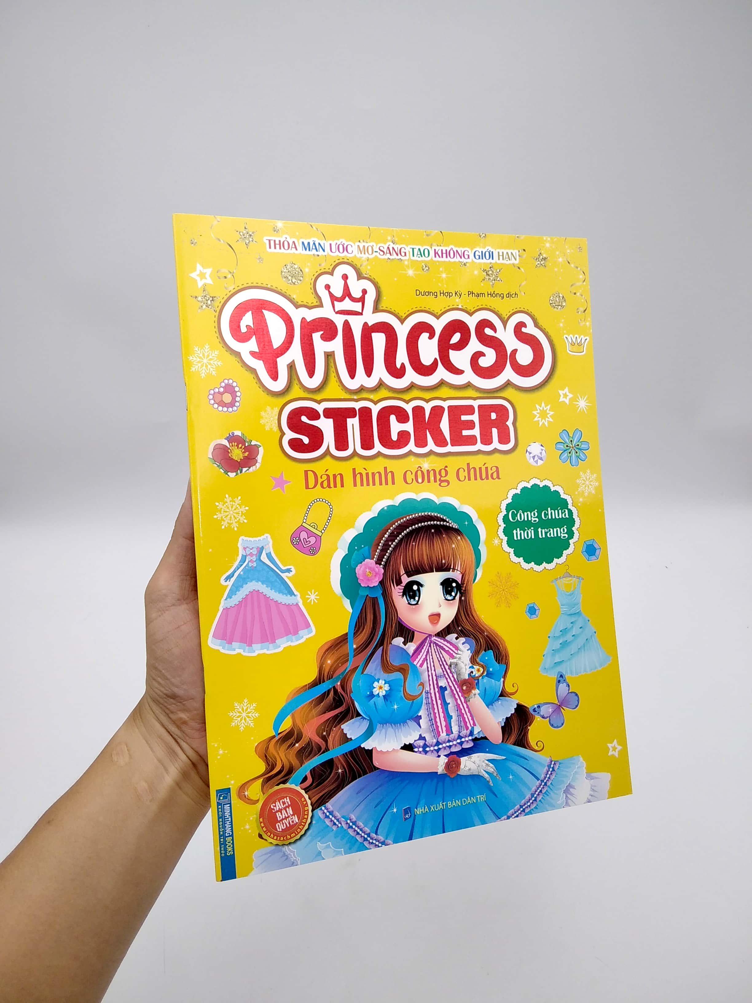 Sách Princess Sticker - Dán Hình Công Chúa - Công Chúa Thời Trang