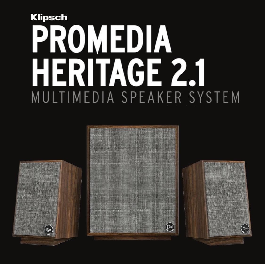 Klipsch ProMedia Heritage 2.1 | Loa Vi Tính Ăn Khách Nhất Năm 2022_Hàng CHính Hãng_Mới 100%