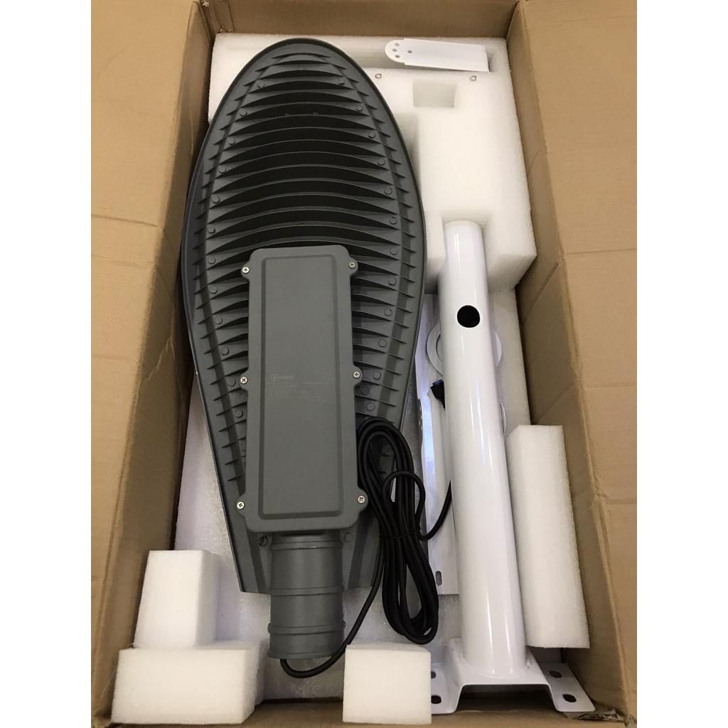 Đèn Đường Led COB Năng Lượng Mặt Trời Khung Nhôm Mặt Kính 200W