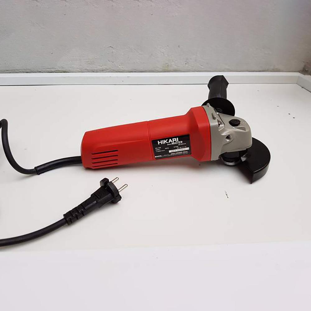 Máy Mài Cắt Góc Cầm Tay Hikari Master K6-100 Công Suất 670W, Đường Kính Đĩa 100mm, Mài Kim Loại, Gỗ, Đá, Cắt Bàn, Công Tắc Đuôi – Hàng Chính Hãng