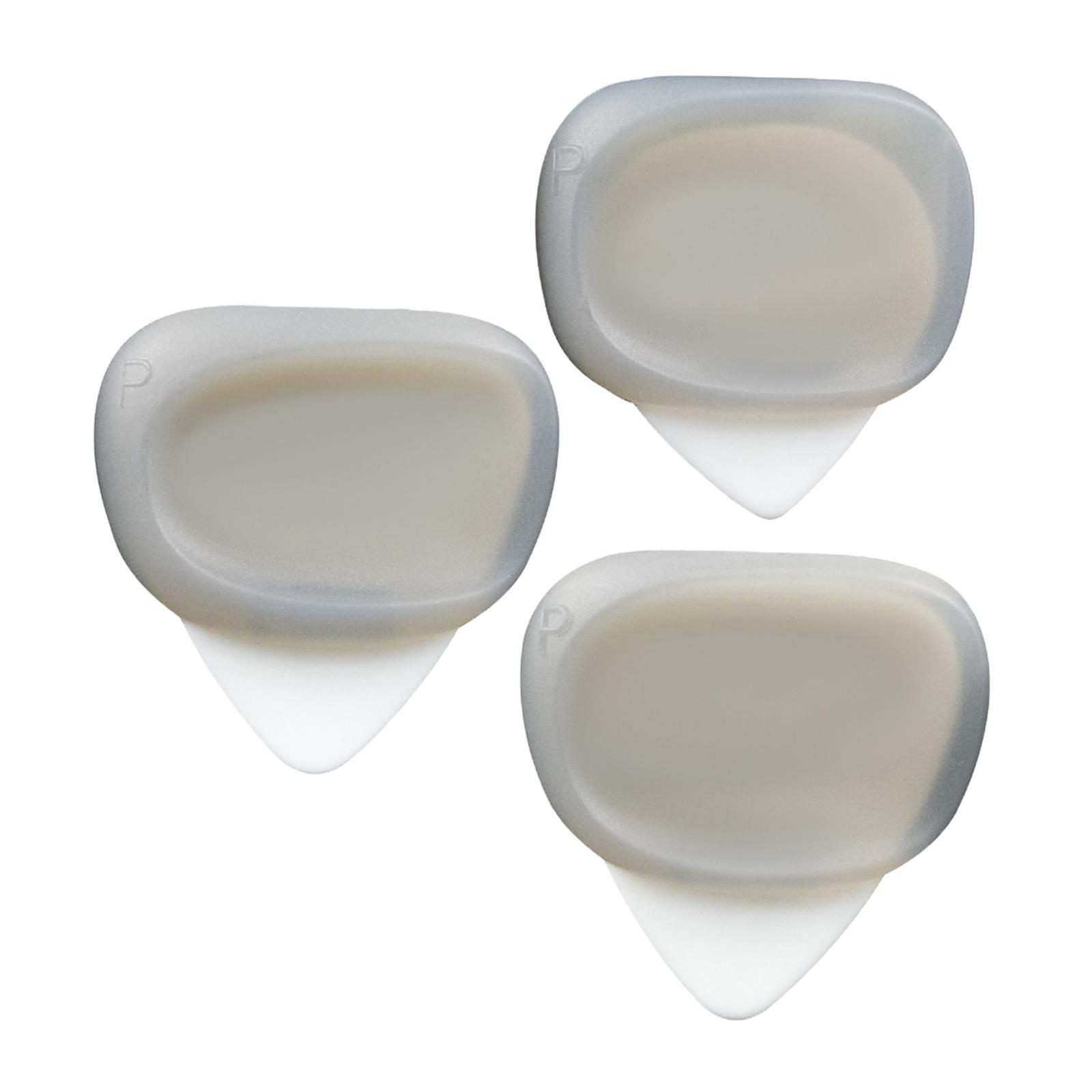 3Pcs Guitar Picks Thumb Finger Picks 0.6/0.96/1.2mm for Bass Acoustic Guitar