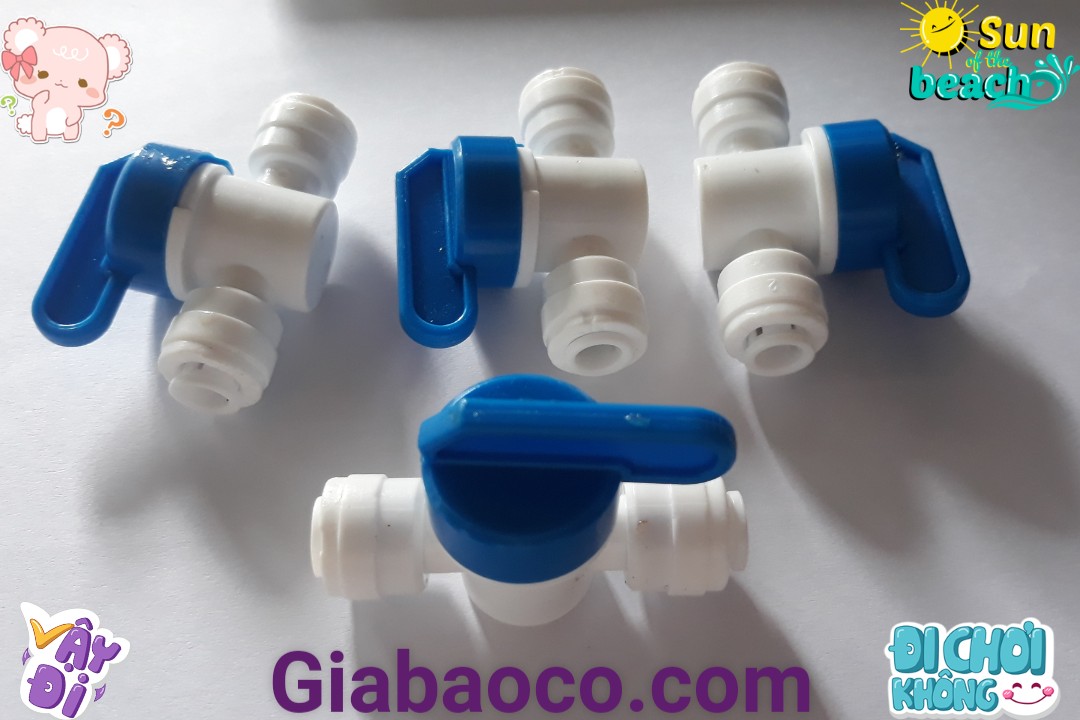 Van Xả Tay Máy Lọc Nước RO Dây 6mm