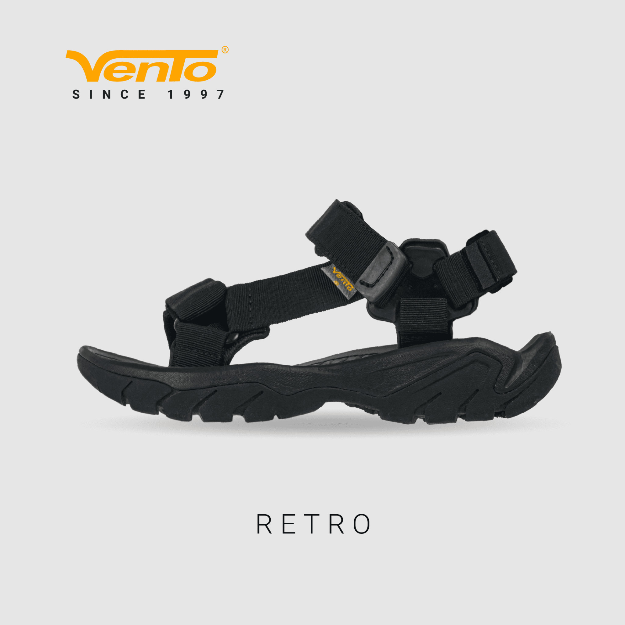 Giày Sandal Nam/Nữ Vento RETRO quai ngang Big Size dạo phố di chơi đi học du lịch SD11003