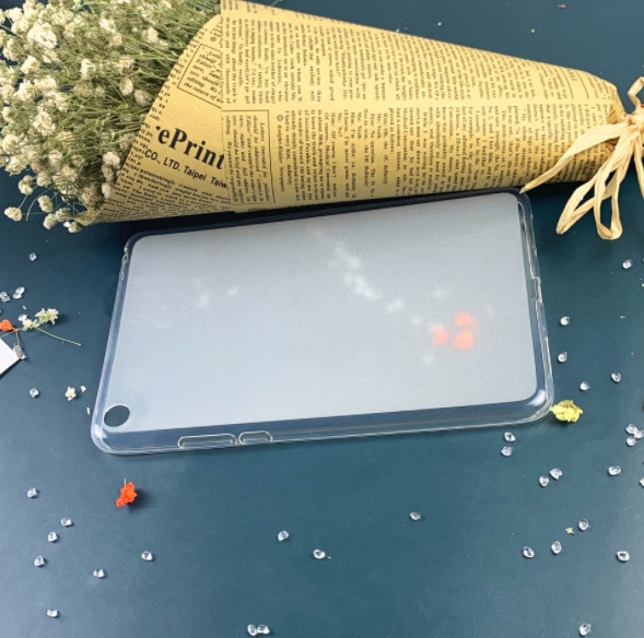 Ốp silicon dẻo cho Xiaomi Mi Pad 4 - Silicon dẻo nhám chống bám vân tay