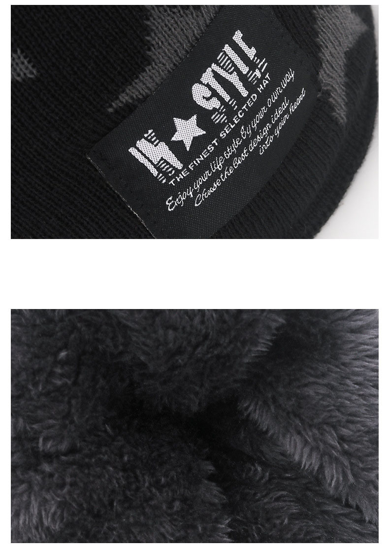 Mũ, Nón len kèm khăn len ML010 đẹp, lót lông cực ấm cho cả nam và nữ
