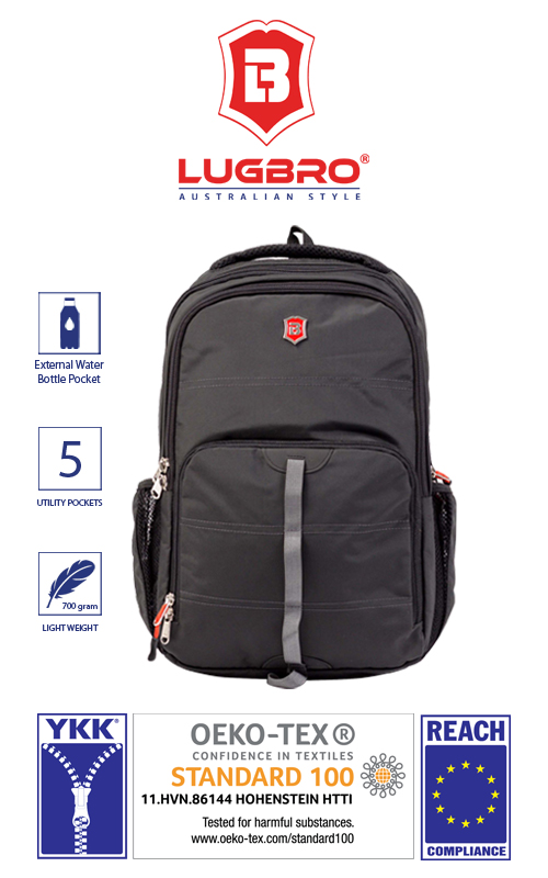 Balo laptop LUGBRO CITY LBV006BG