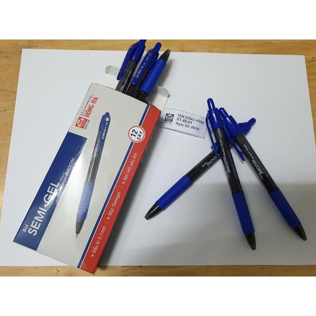 Hộp 12 bút bi Hồng Hà SG-2600 nét 0.7mm (Bút bi Hồng Hà 2600)