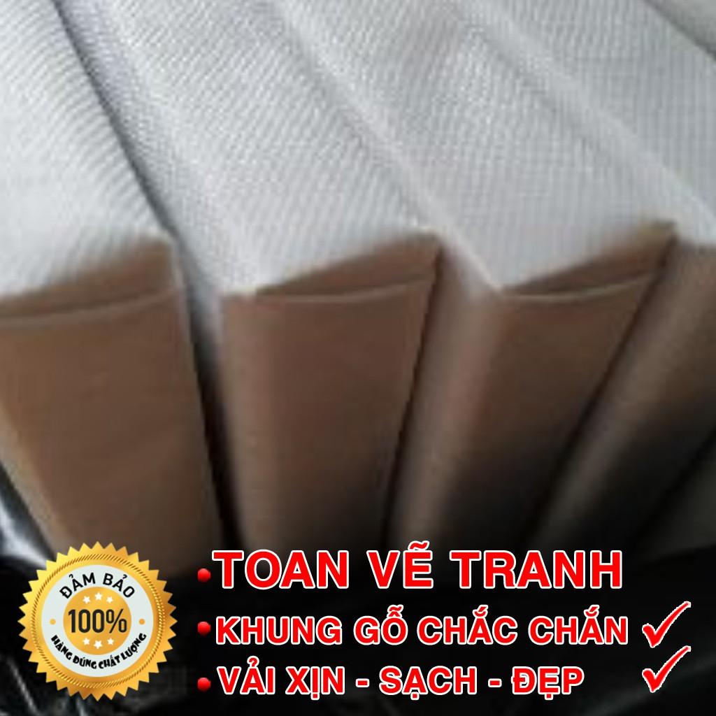 Toan vẽ tranh Canvas Hàn Quốc 40x60cm&lt;3khung bố/canvas&lt;3 vải loại 1