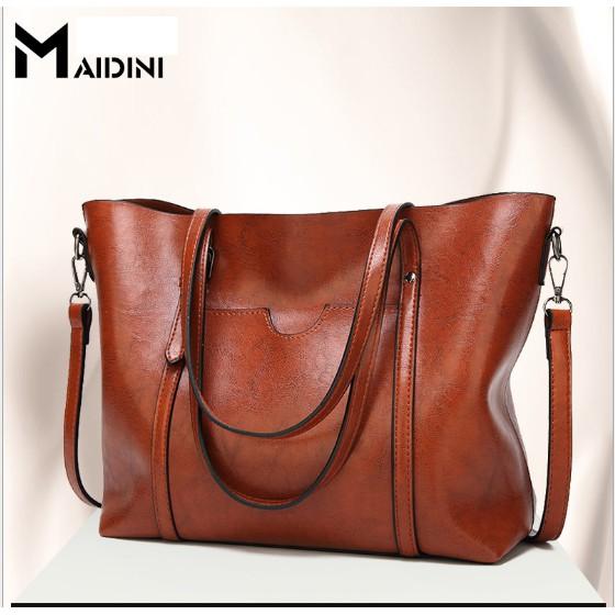 Túi xách da nữ MADINI cao cấp lớn đựng vừa A4 KDR-TX071 Kodoros