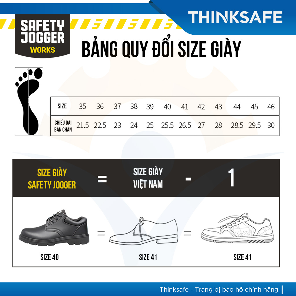 Giày bảo hộ lao động nam Safety Jogger, giày chống đinh cổ thấp, chống nước, kiểu dáng thể thao, giầy công trường, công trình cao cấp - giày bảo hộ lao động X1110