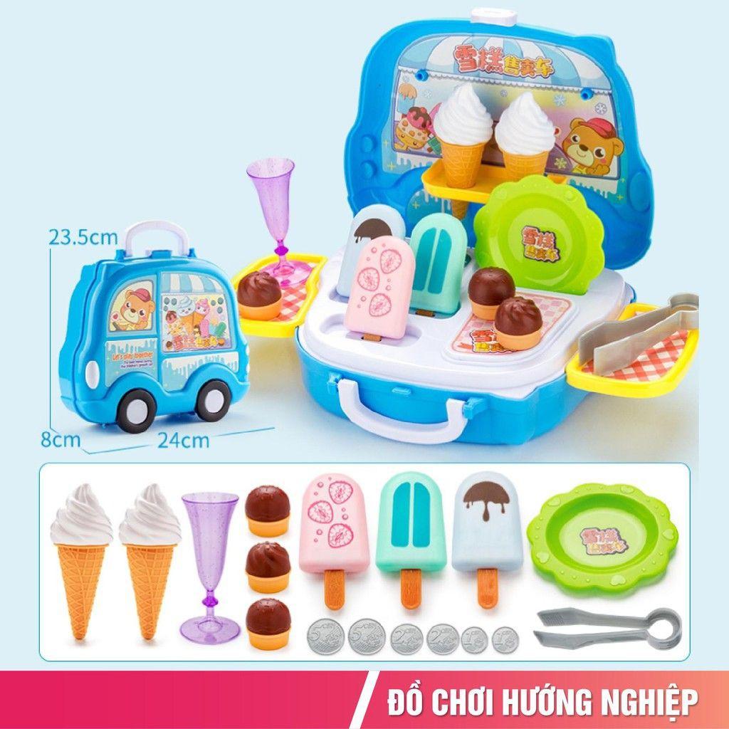 Bộ đồ chơi nấu ăn đồ chơi bán hàng bánh kẹo humberger cho bé trải nghiệm sáng tạo