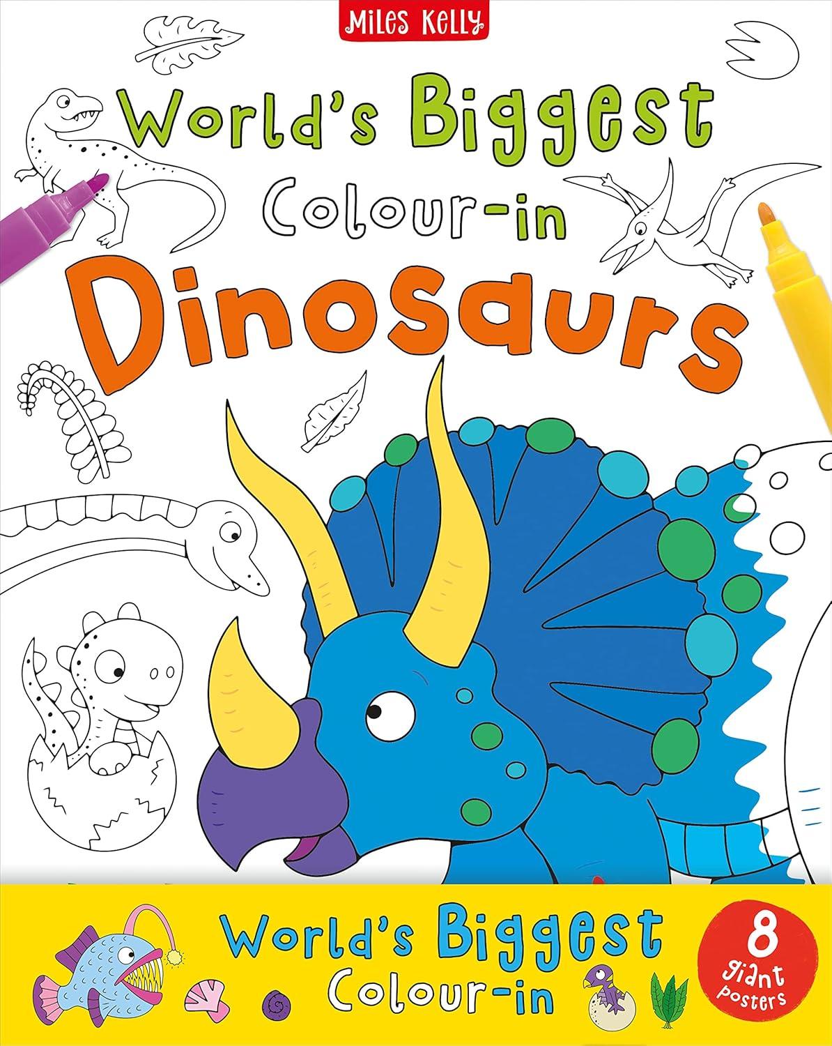 Sách ngoại văn: World's Biggest Colour-In (4 Packs)