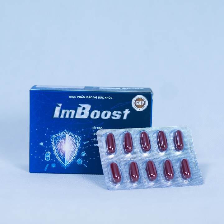 Imboost Tăng cường sức đề kháng Liệu Trình 1 Tháng 4 Hộp