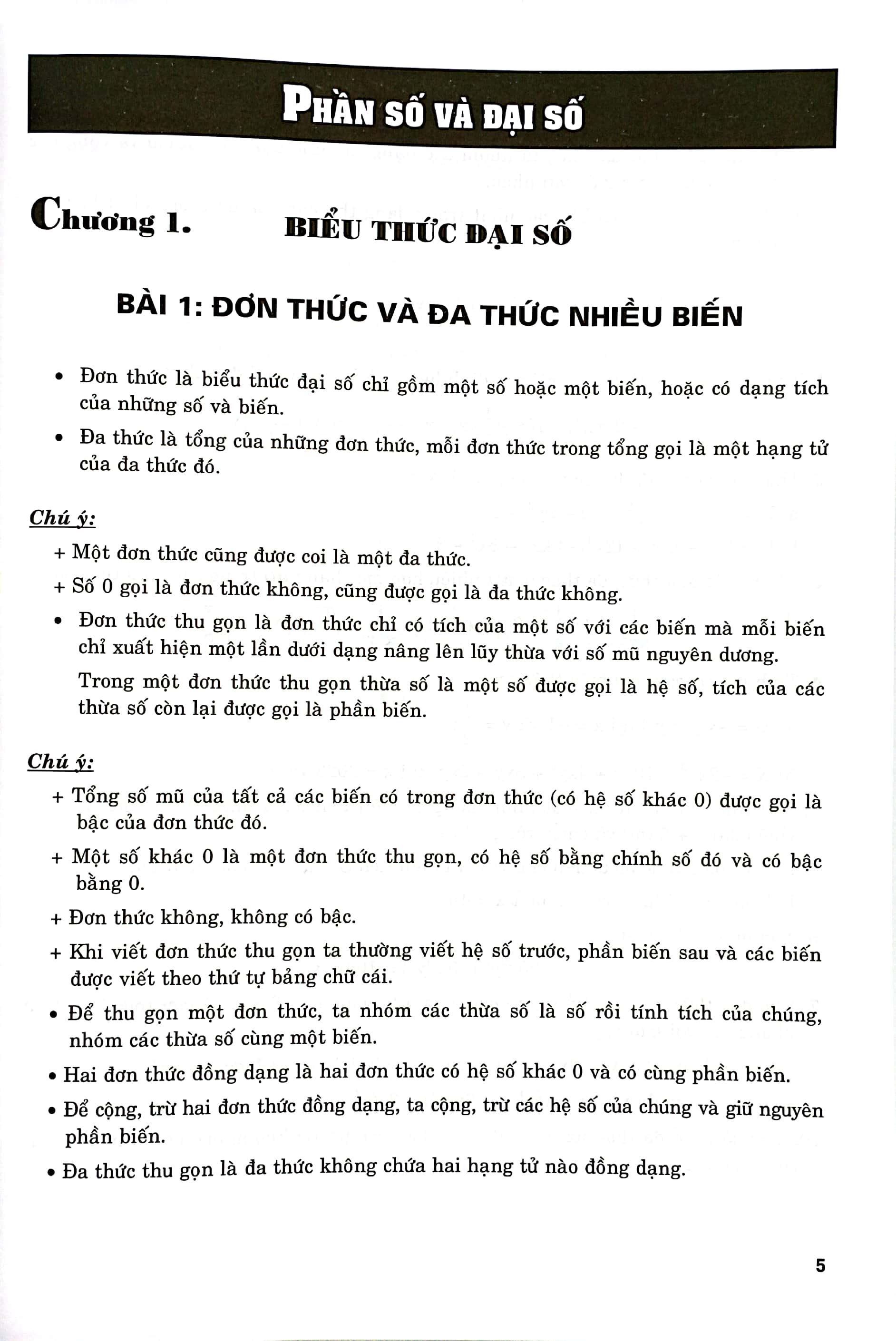 Toán Nâng Cao - Bồi Dưỡng Và Phát Triển Năng Lực Toán - Lớp 8 - Tập 1