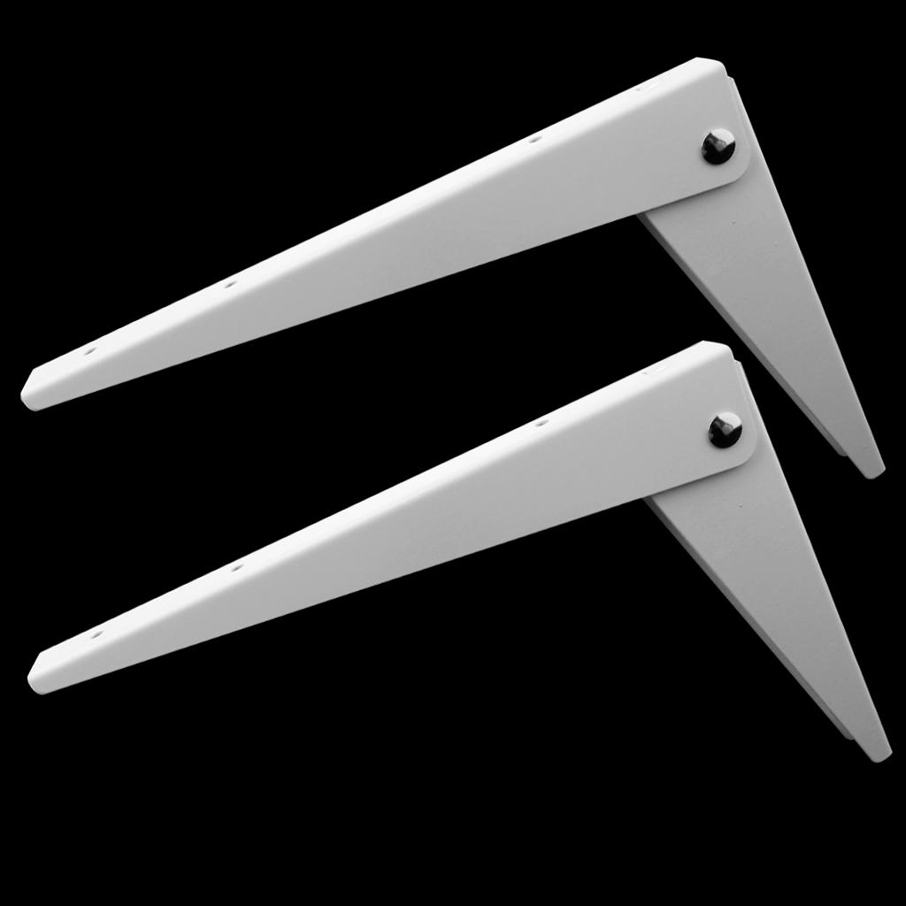10pcs Corner Brace L Bracket Corner Bracket , Right Angle Brace Brackets Fastener, Stainless Steel, 8/10/12/14inch
