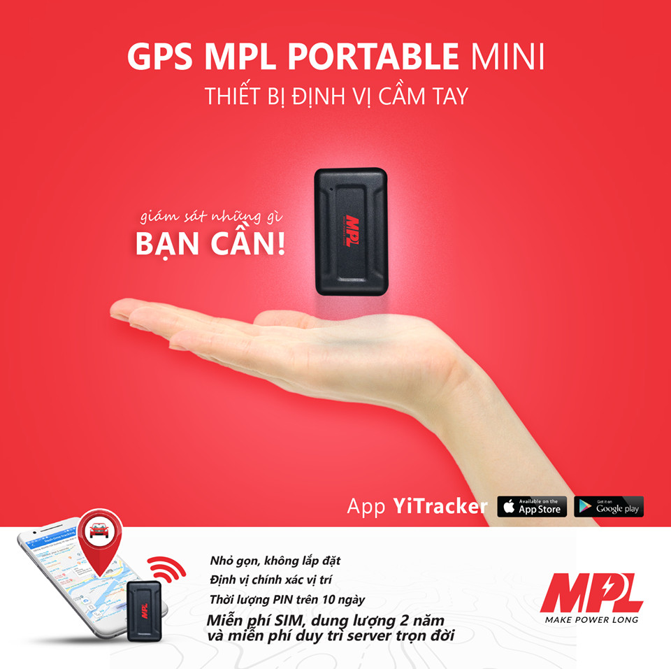 THIẾT BỊ ĐỊNH VỊ GPS MPL CẦM TAY MINI hàng chính hãng