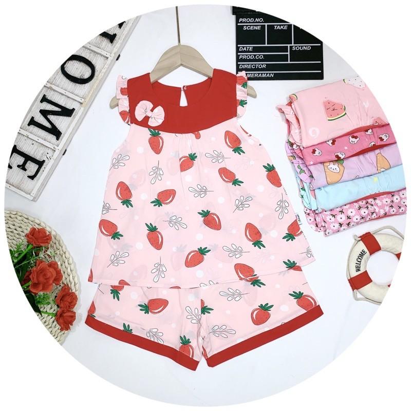 Bộ lanh lụa bé gái bb angel sz đại 20-38kg