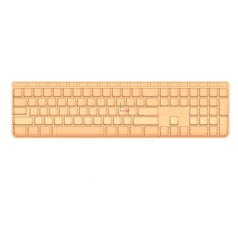 Vận Chuyển Nhanh Cho Bàn Phím Microsoft 800 Phim Bàn Phím Silicon Microsoft 850 Bọc Trong Màng Bảo Vệ Của Microsoft