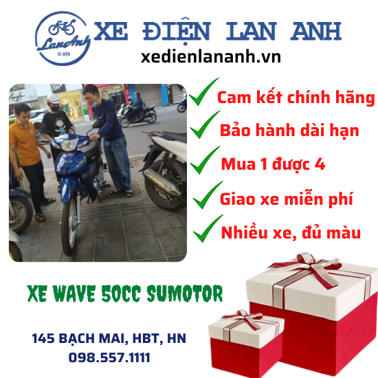 XE MÁY 50CC WAVE SUMOTOR