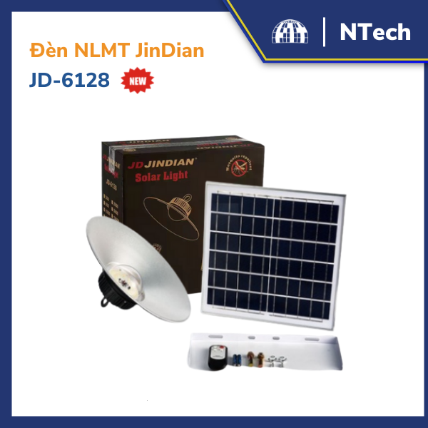 Đèn năng lượng mặt trời UFO trong nhà JD-6128 công suất 100W