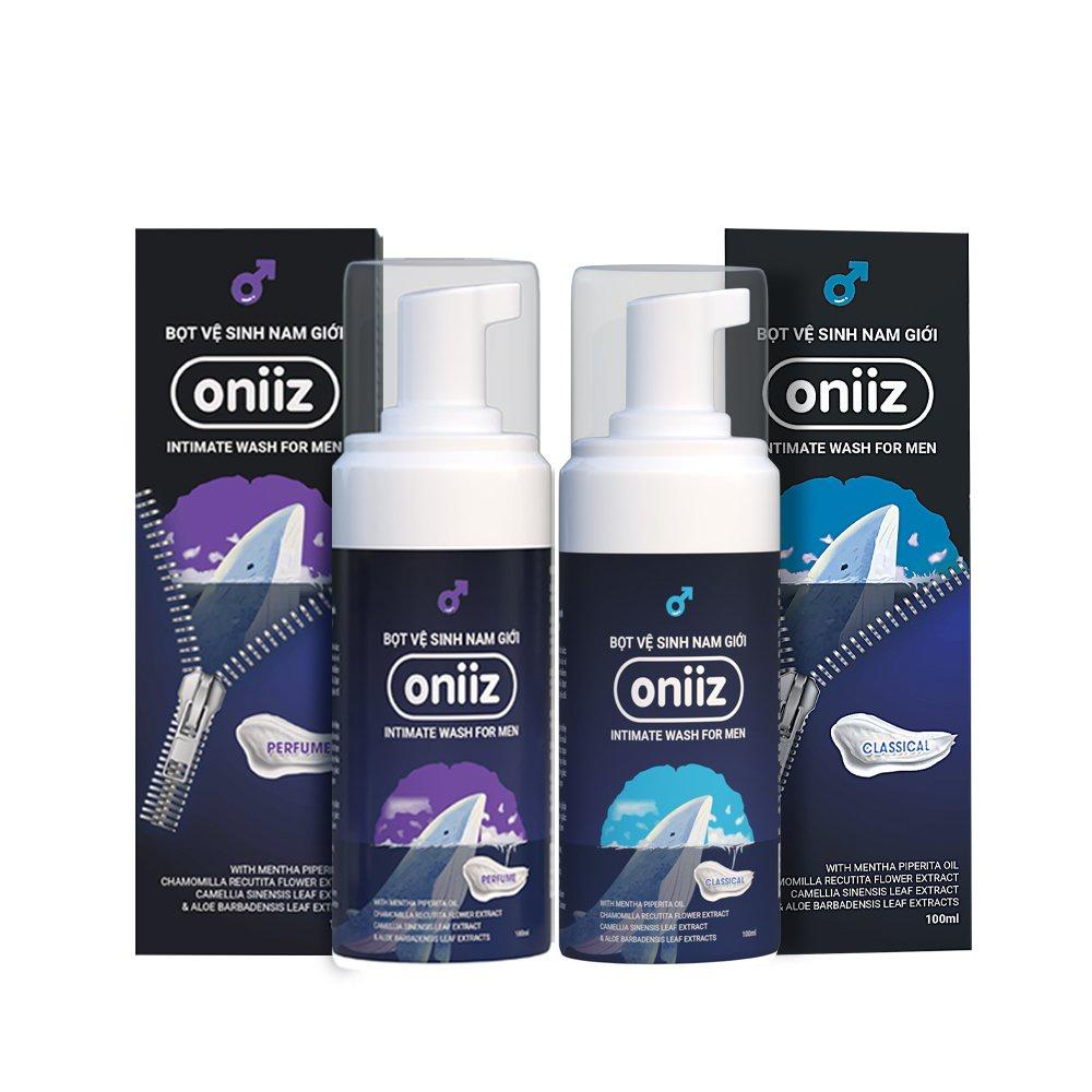 Bọt vệ sinh nam giới Oniiz - Dung dịch vệ sinh nam tạo bọt 100ml