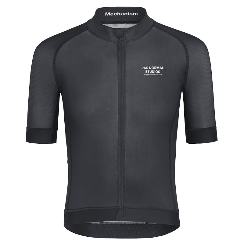 Jersey pns pro mùa hè thoáng khí nam tay áo ngắn quần áo xe đạp xe đạp áo đạp xe đạp xe đạp quần áo Camisa Ciclismo Color: Dark grey Jersey Size: XXXL