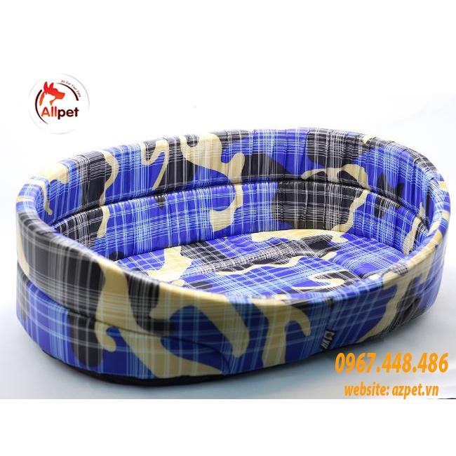 Đệm OVAL dành cho chó mèo, ổ nệm cho thú cưng, đệm nằm cho chó mèo. Dày 1 lớp, đủ size