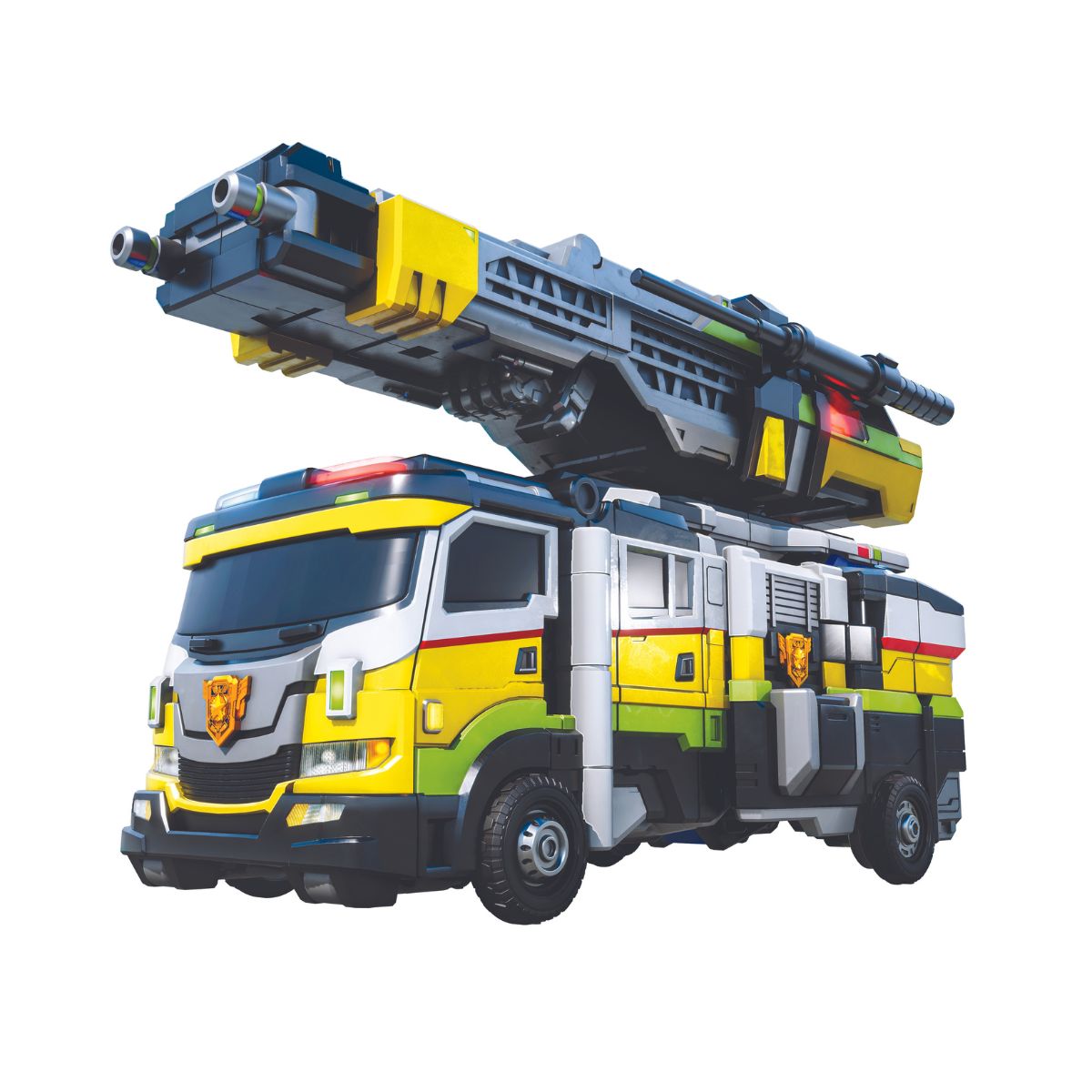 Đồ Chơi Robot Đại Tướng Justice Titan Biến Hình 5 Phương Tiện Cứu Hộ Miniforce 505012
