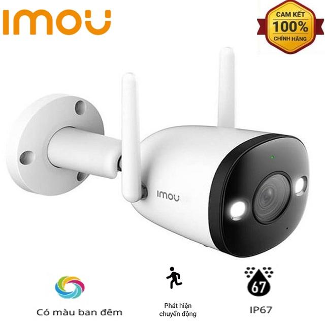 Camera Wifi IMOU F46FP Có Màu Ban Đêm Ngoài Trời - Hàng Chính Hãng