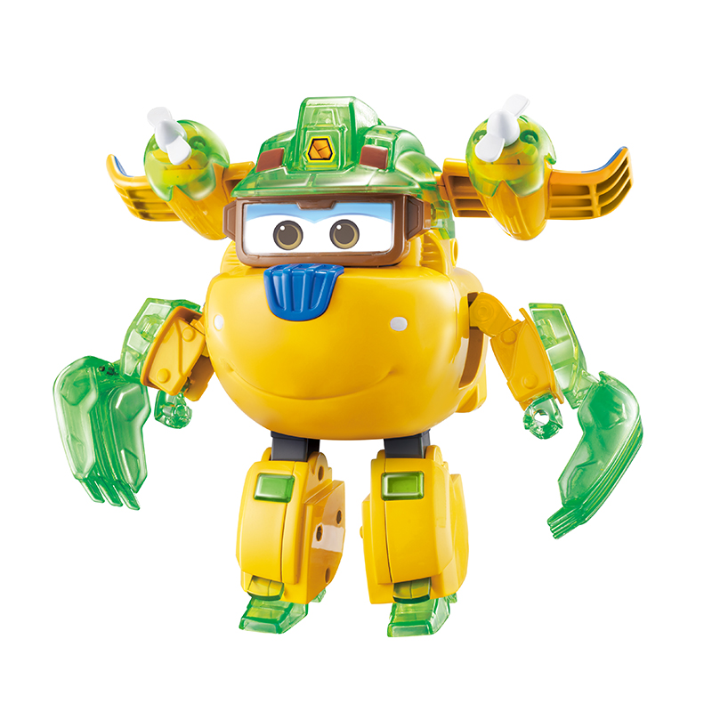 Đồ Chơi SUPERWINGS Robot Biến Hình Siêu Vệ Binh Donnie Thông Minh Có Đèn Và Âm Thanh YW760922