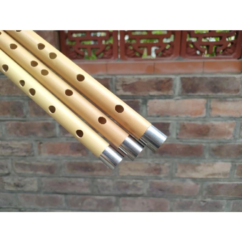 Sáo Trúc Đô Bọc Inoc Cao Cấp - Tặng Túi Đựng Và Dây Treo Cao Cấp