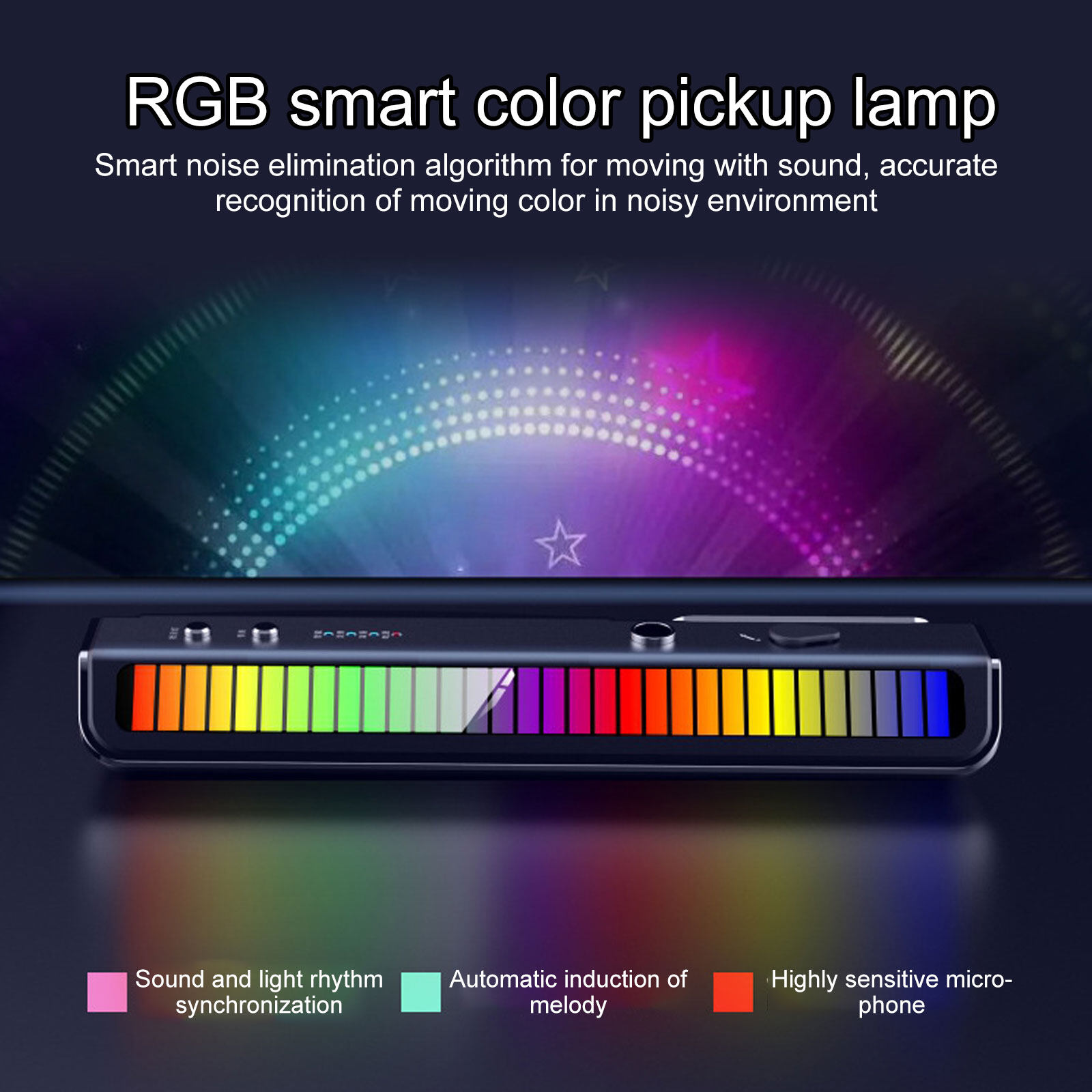 Nước hoa Ô Tô, Cảm Biến Nhạc Số Đỗ Xe RGB FAST CAR 3in1 cao cấp