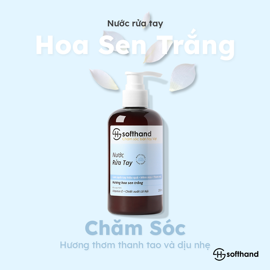 Nước rửa tay Softhand 250mL/chai