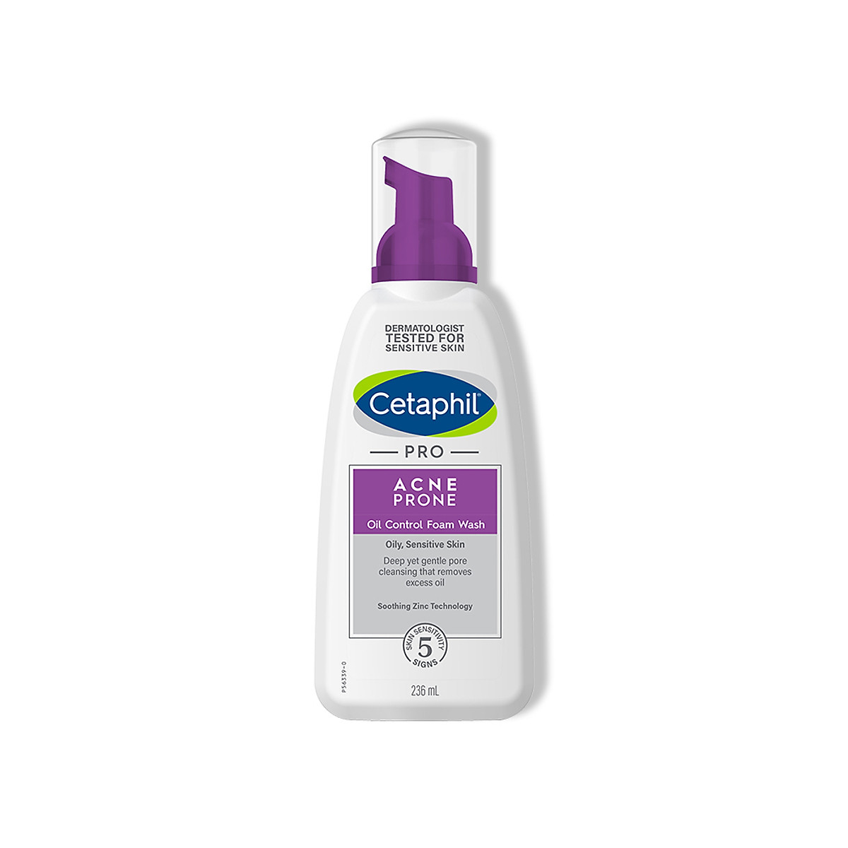 Sữa Rửa Mặt Tạo Bọt Cho Da Nhờn Mụn Cetaphil Pro Acne Prone Oil Control Foam Wash 236ml