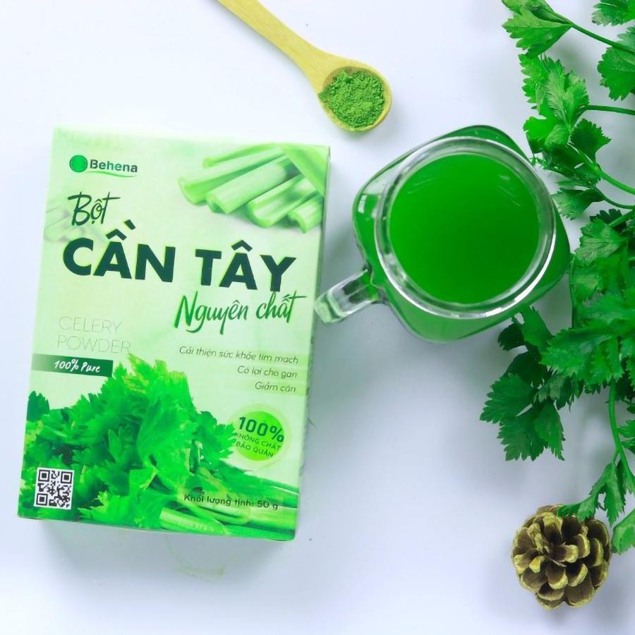 Bột Cần Tây Nguyên Chất Sấy Lạnh Behena Hộp 50g